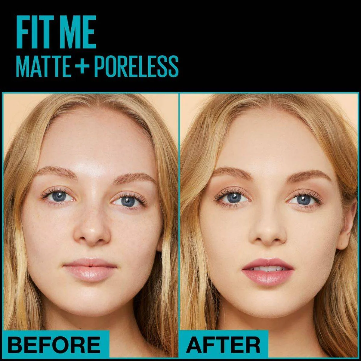Maybelline Fit Me Matte + Poreless Mixture 100 Warm Ivory - Image 2