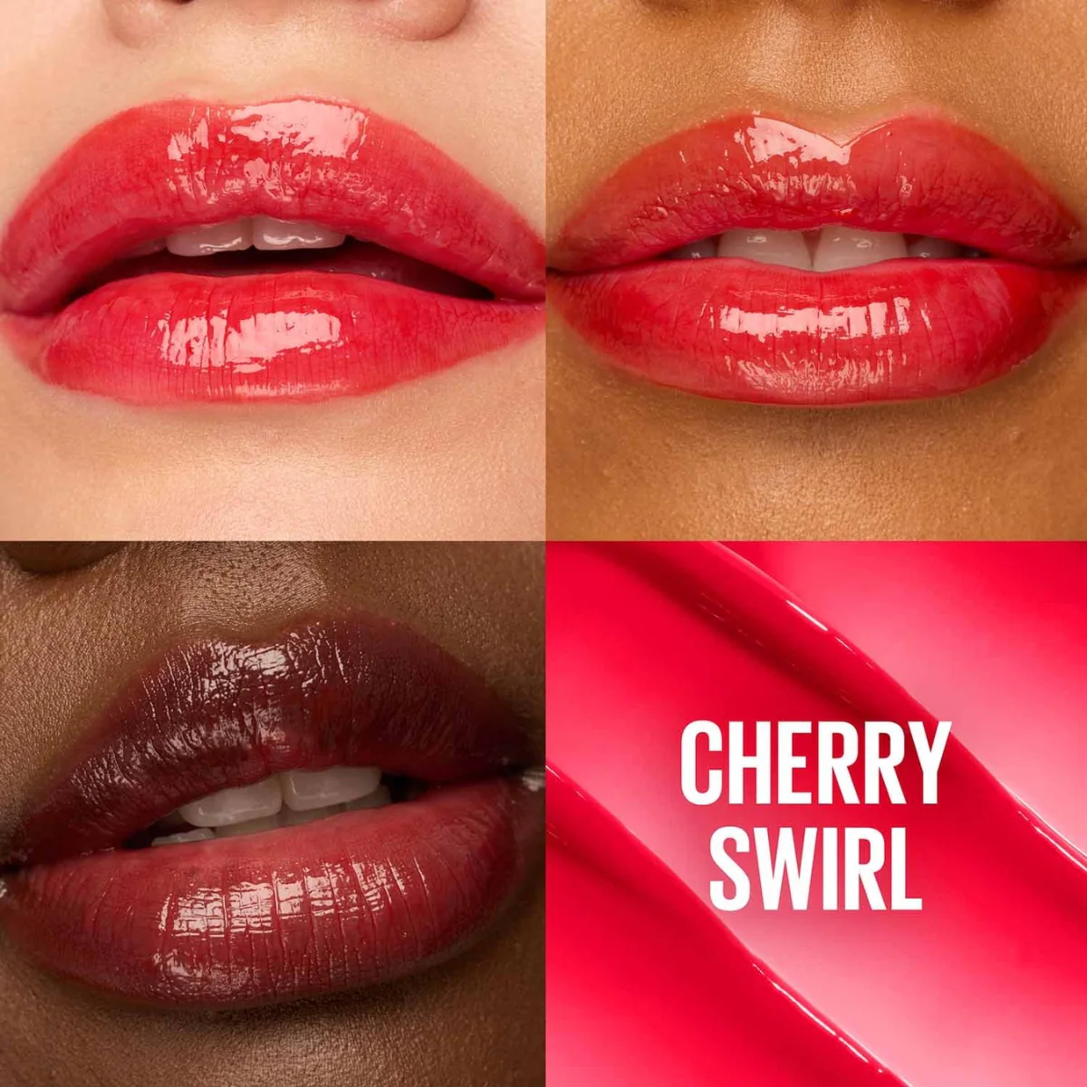 Maybelline Lifter Glaze Oil Balm 04 Cherry Swirl 2.8g - Image 3