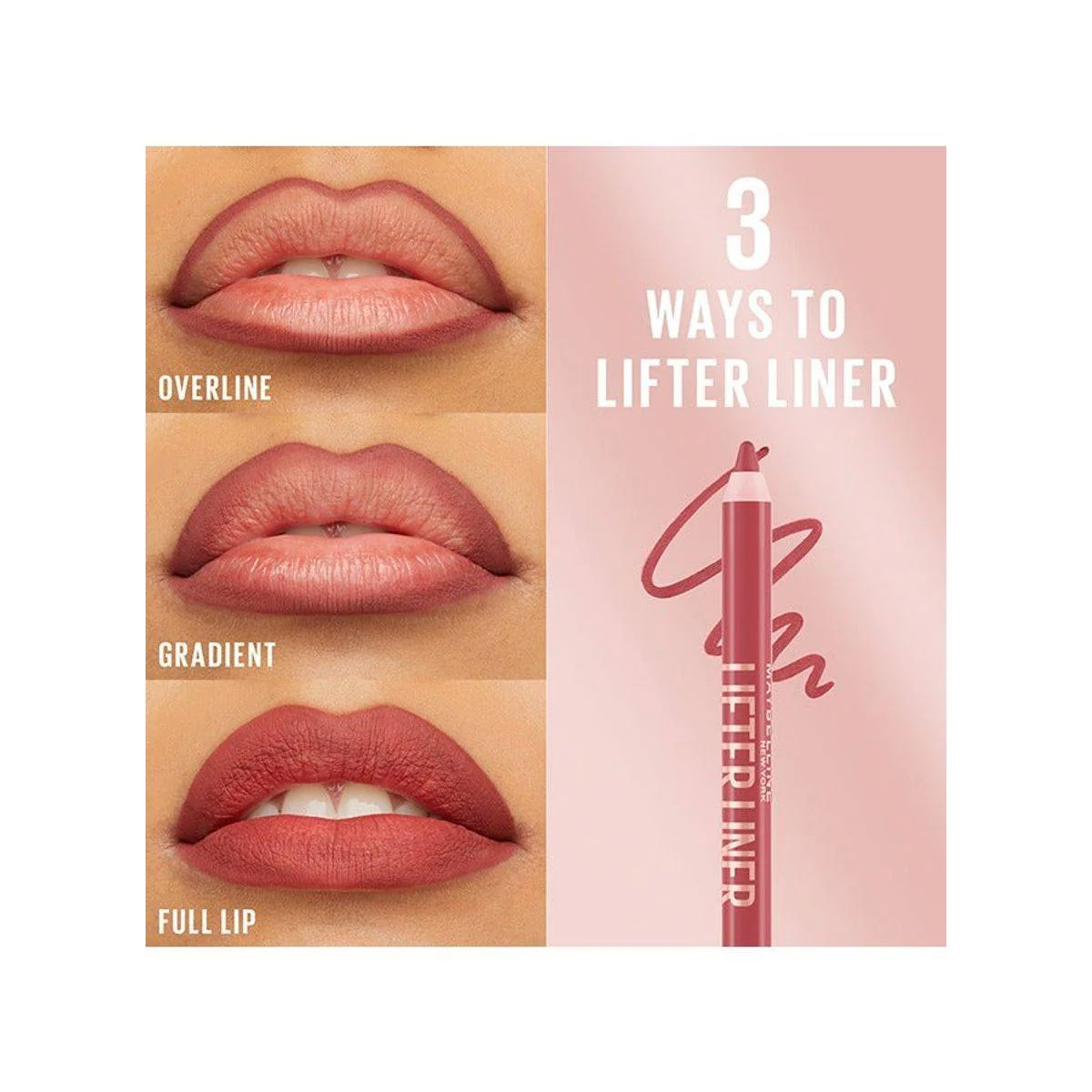 Maybelline Lifter Lip Liner With Hyaluronic Acid 10 Main Character 1.2g - Image 4