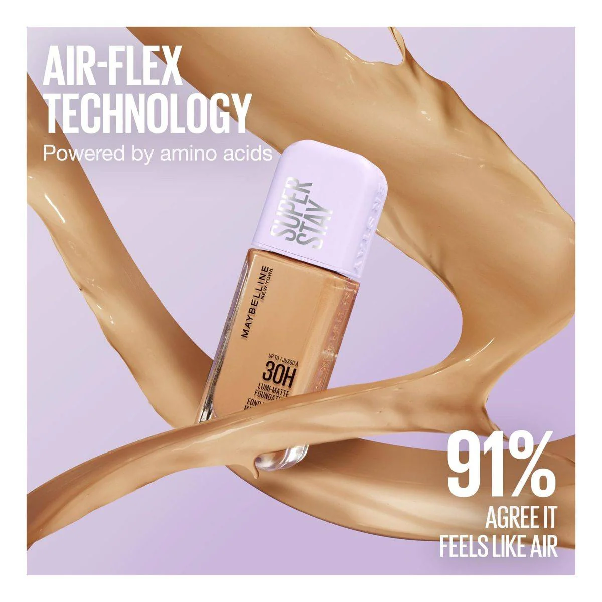 Maybelline Superstay 30H Lumi Matte Foundation 250 - Image 3