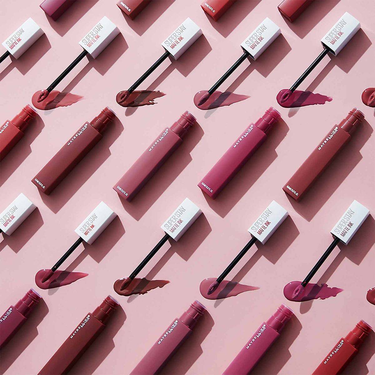 Maybelline Superstay Matte Ink Pinks Lipstick 140 Solois 26g - Image 4