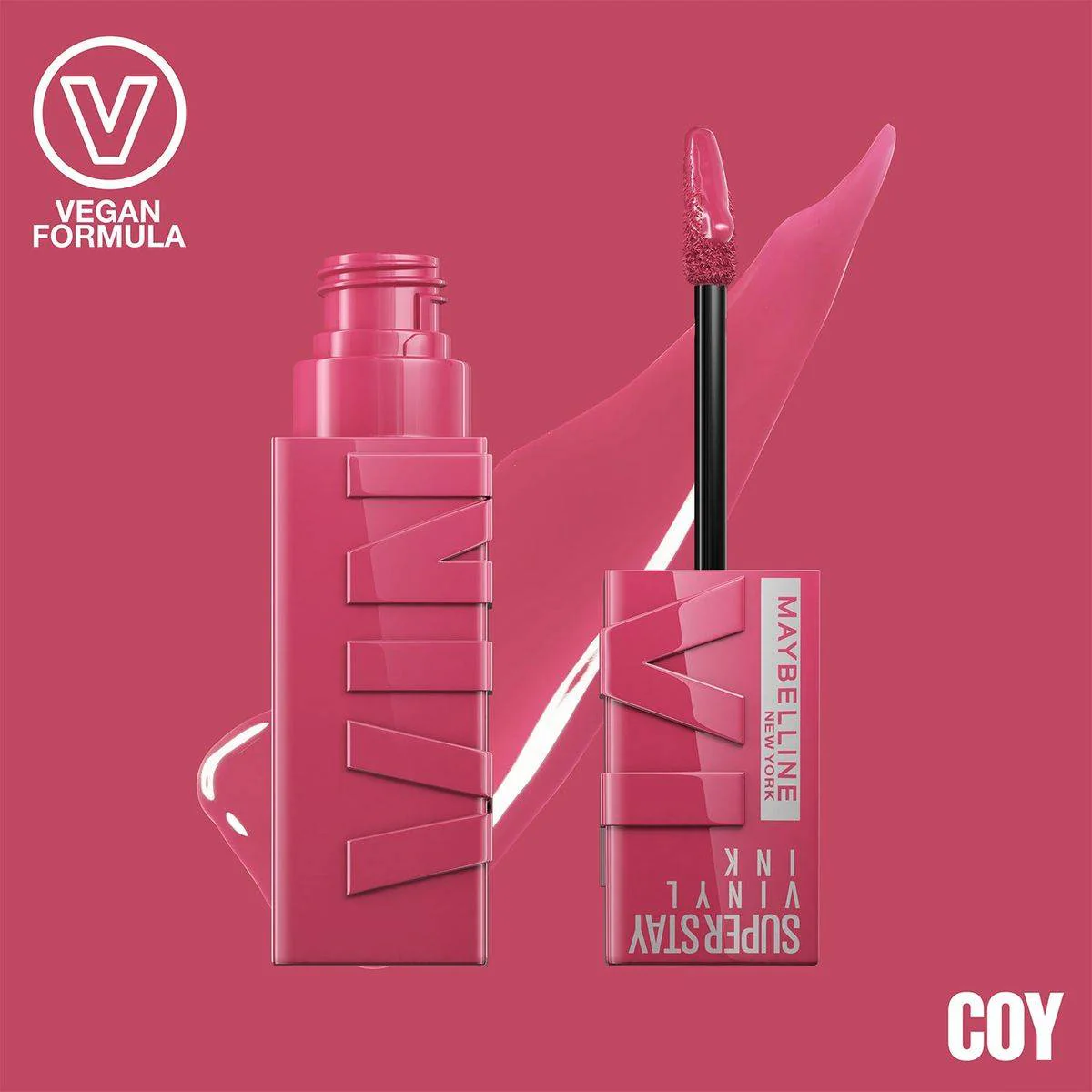 Maybelline Superstay Vinyl Ink Liquid Lip Colour 20 Coy - Image 3