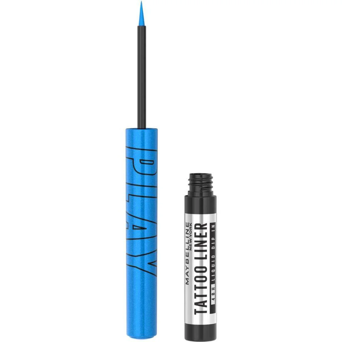 Maybelline Tattoo Play Liquid Eyeliner Blue Switch 2.1ml - Image 2