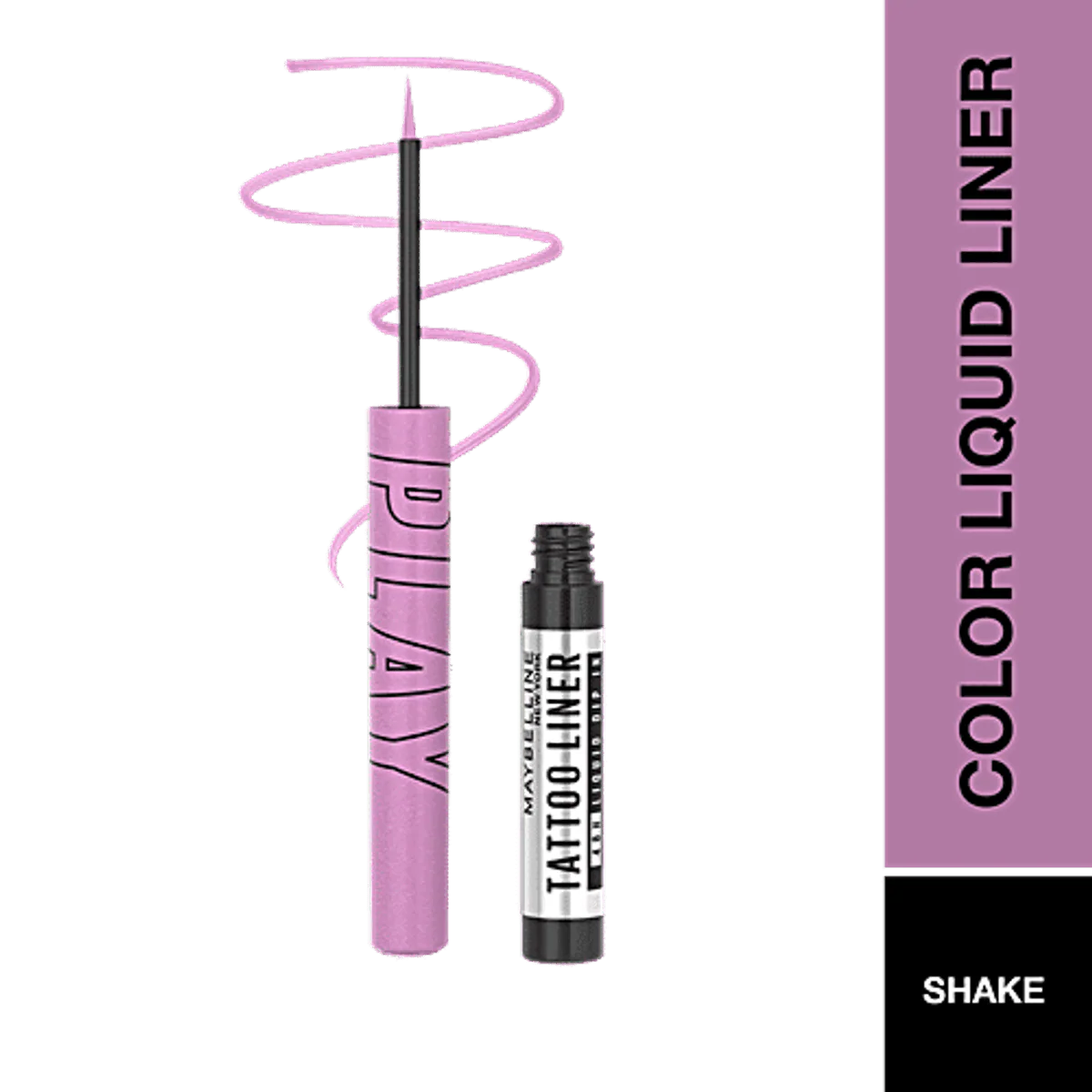 Maybelline Tattoo Play Liquid Eyeliner Purple Shake 2.1ml