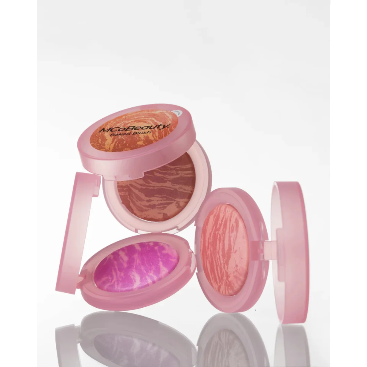 MCoBeauty Baked Blush Peachy Pink - Image 5