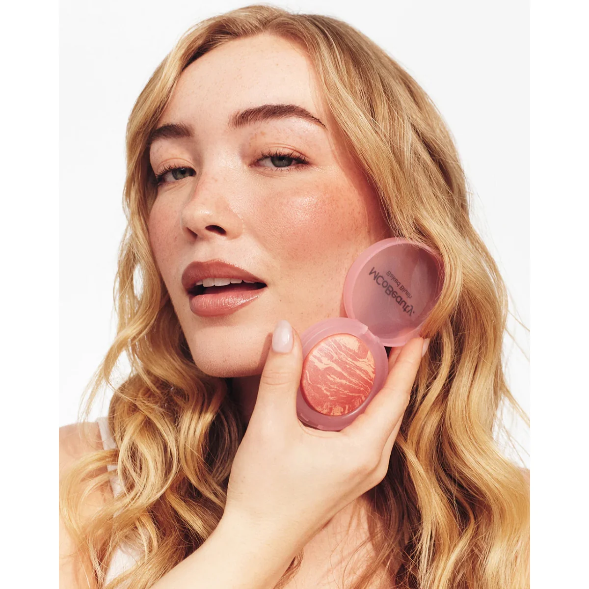 MCoBeauty Baked Blush Rose Gold - Image 4