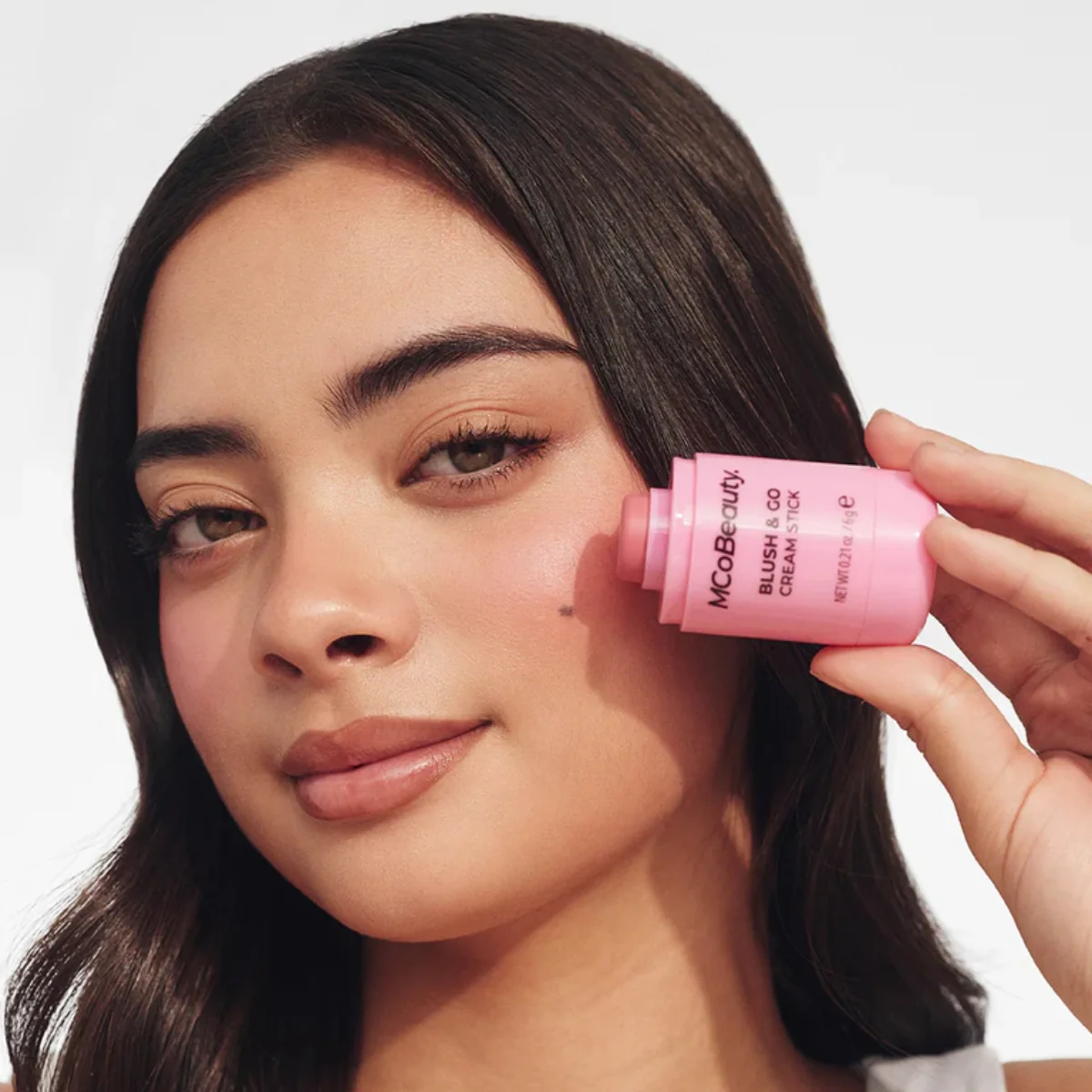 MCoBeauty Blush & Go Cream Stick Baby Pink - Image 3