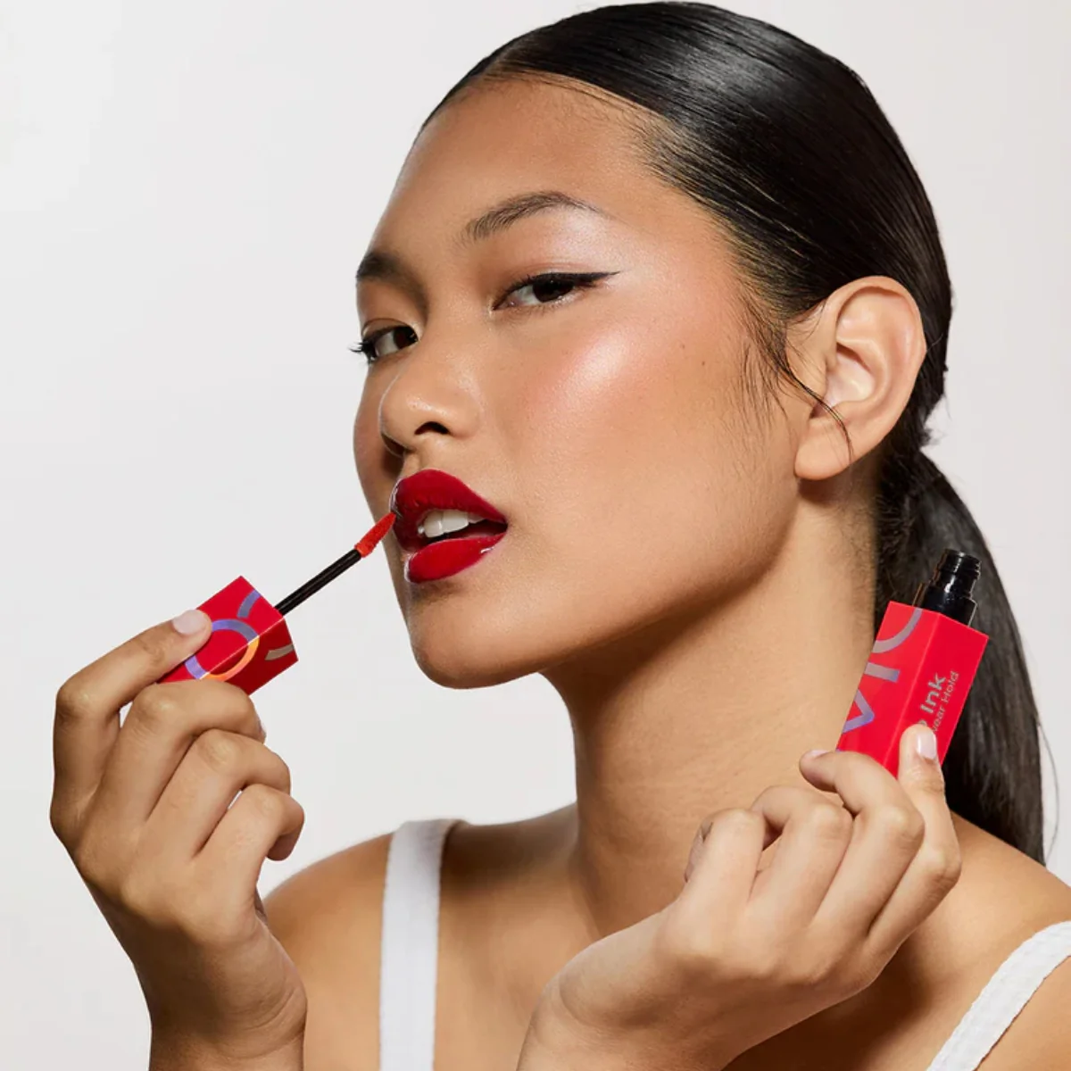 MCoBeauty Lip Ink Longwear Hold Dusty Rose - Image 3
