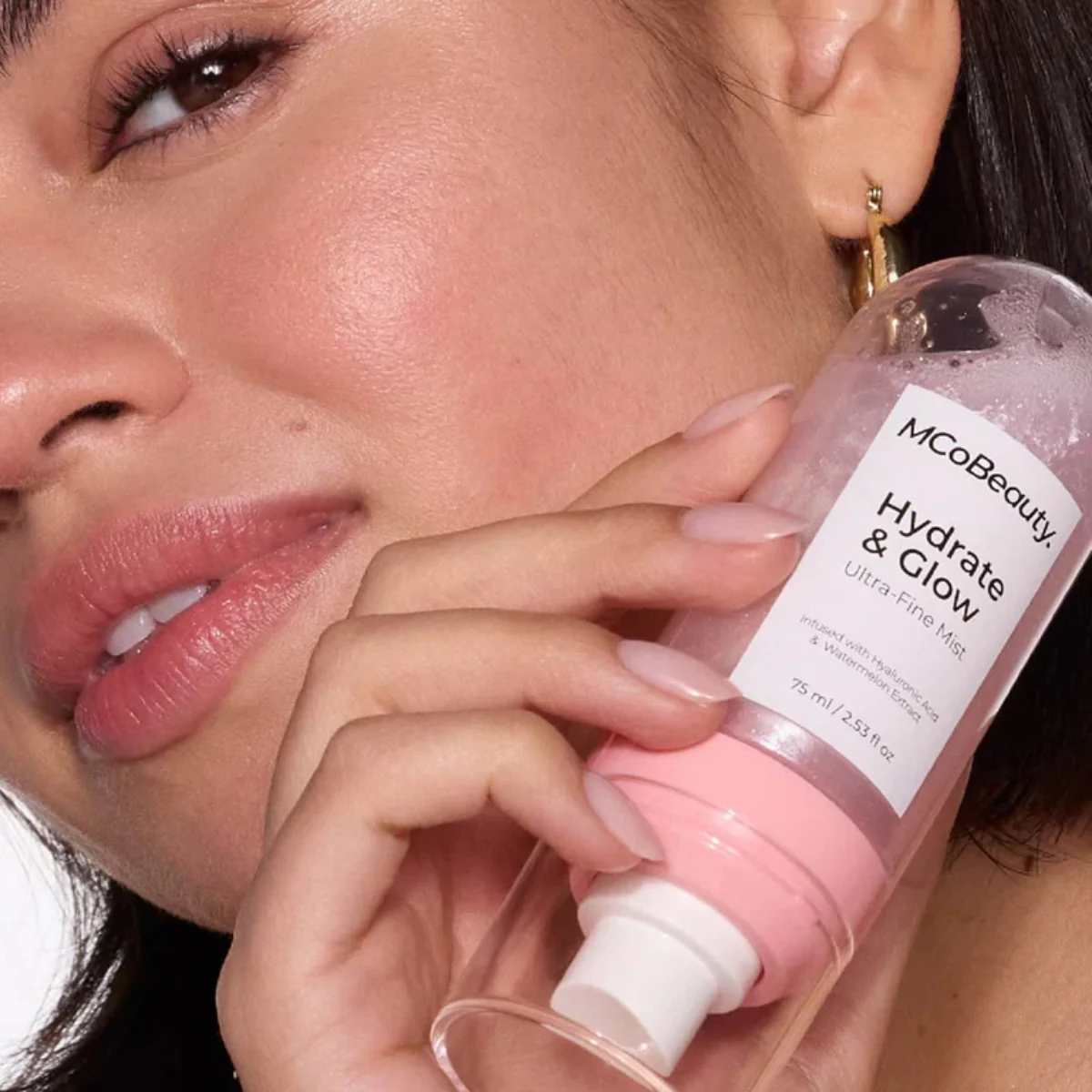 MCoBeauty Skincare Hydrate & Glow Ultra-Fine Mist Watermelon 75ml - Image 2