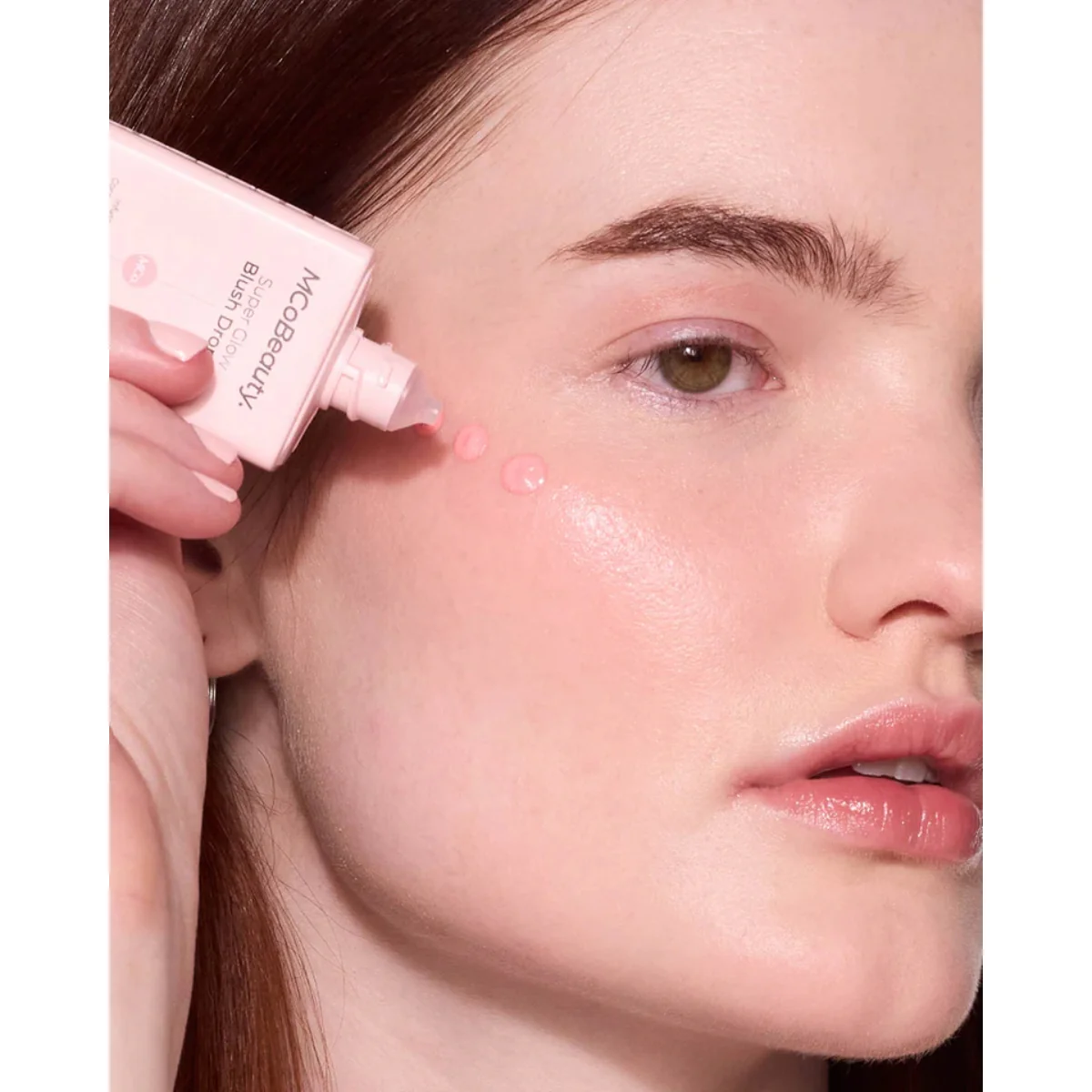 MCoBeauty Super Glow Blush Drops Rose Pink - Image 3