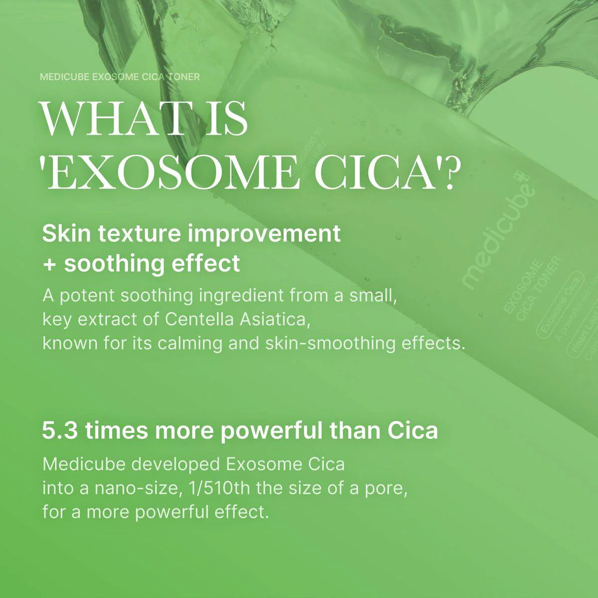 Medicube Exosome CICA Toner 210ml - Image 6