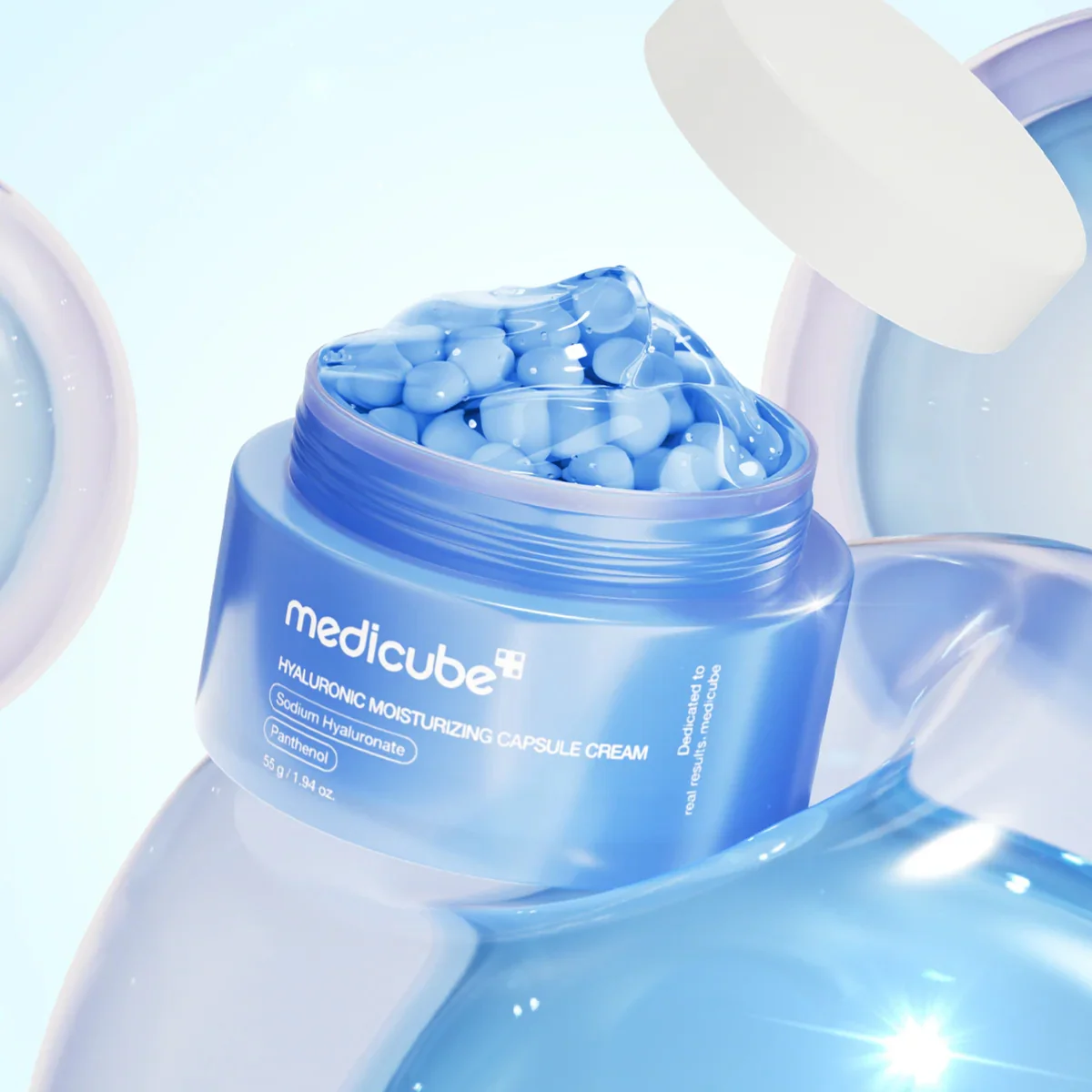 Medicube Hyaluronic Moisturizing Capsule Cream 55g - Image 8