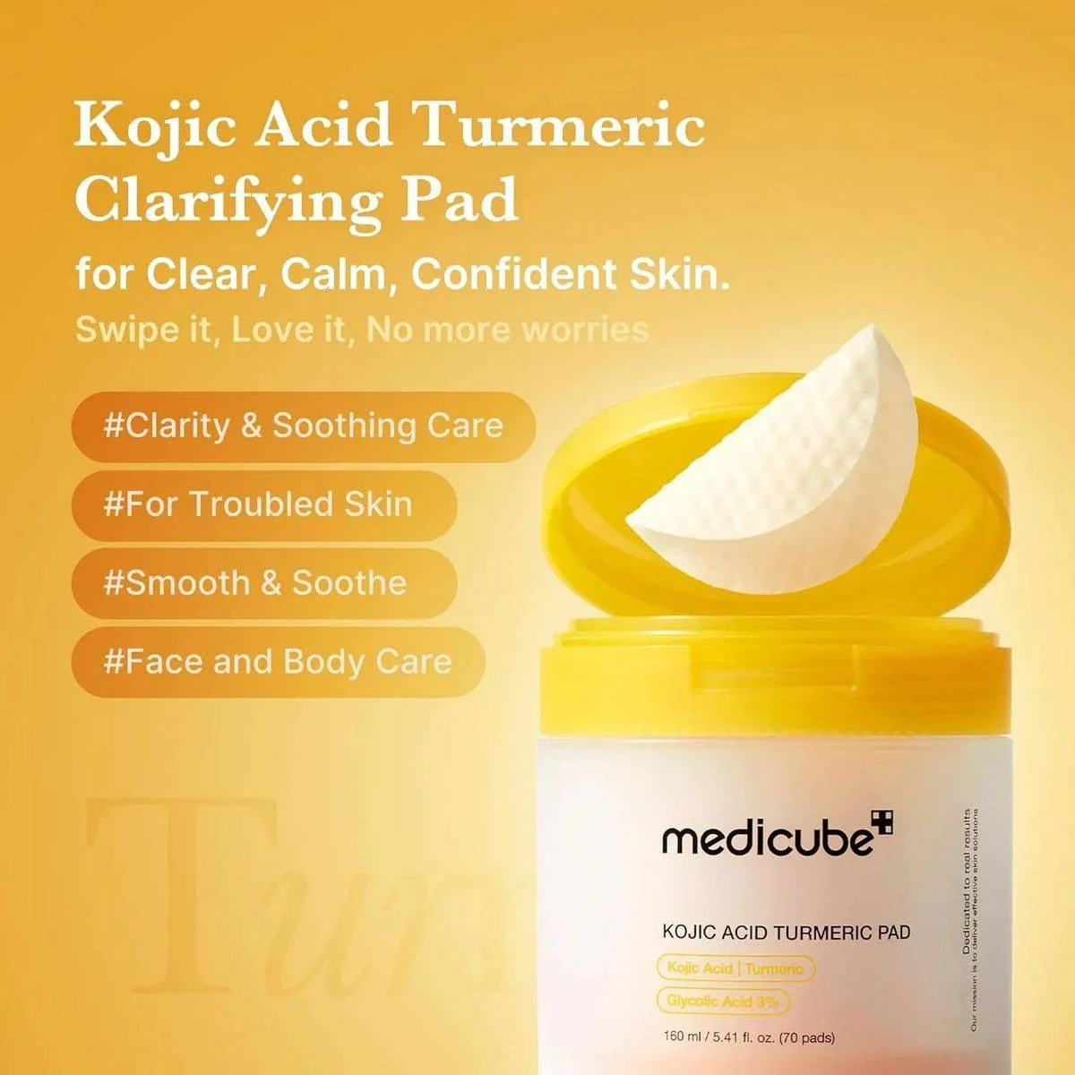 Medicube Kojic Acid Turmeric 70 Pads - Image 4