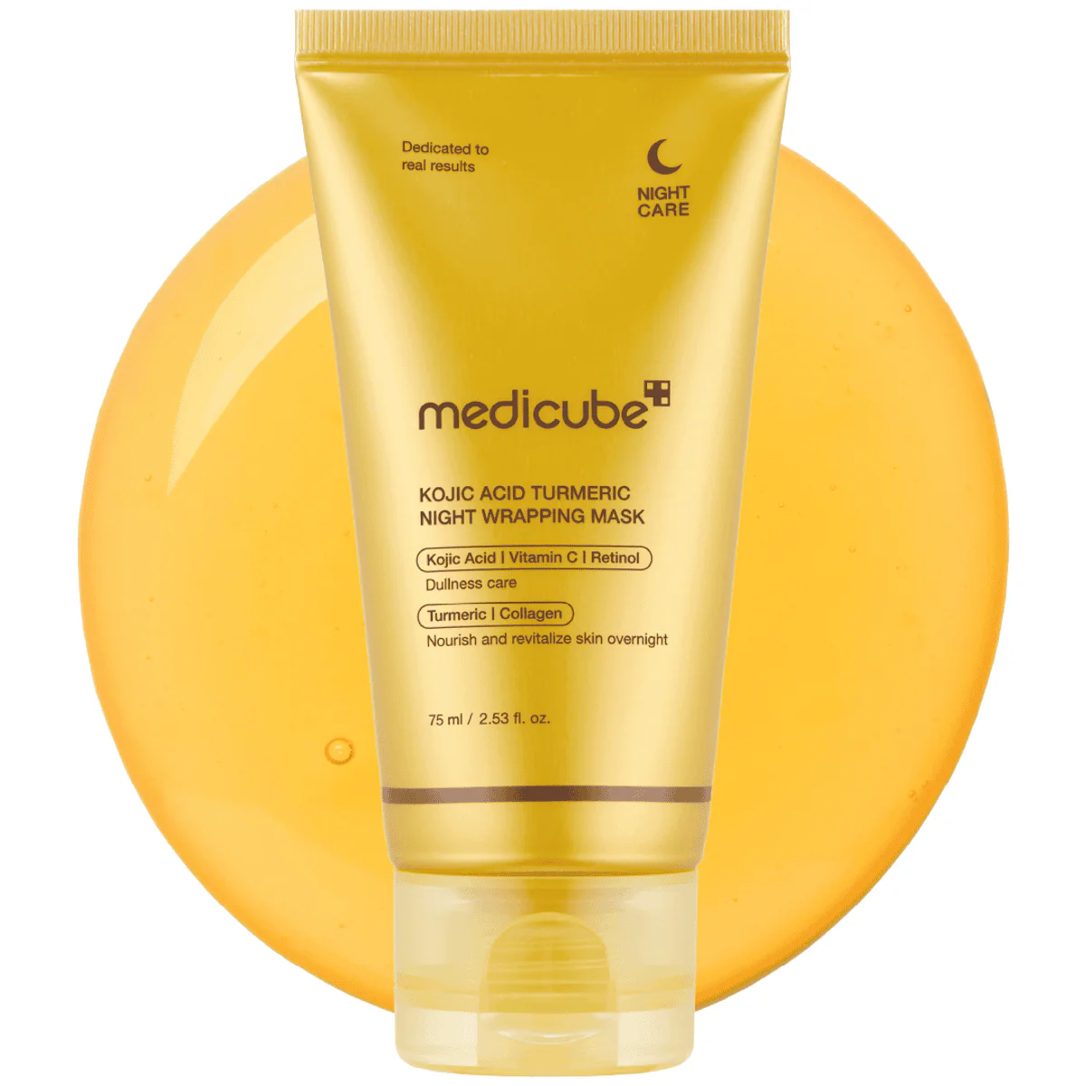 Medicube Kojic Acid Turmeric Night Wrapping Mask 75ml - Image 6