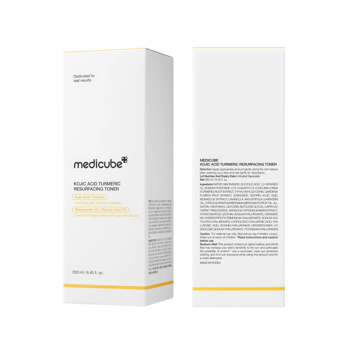 Medicube Kojic Acid Turmeric Resurfacing Toner 250ml - Image 9