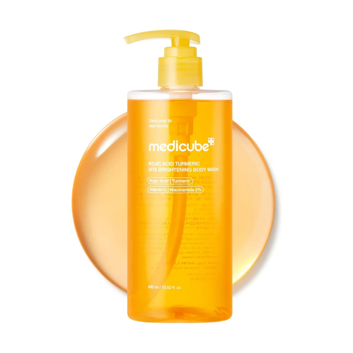 Medicube Kojic Acid Turmeric Vita Brightening Body Wash 400ml - Image 2