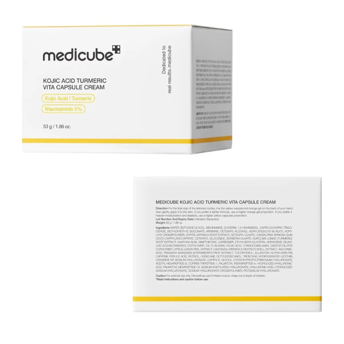 Medicube Kojic Acid Turmeric Vita Capsule Cream 53G - Image 7