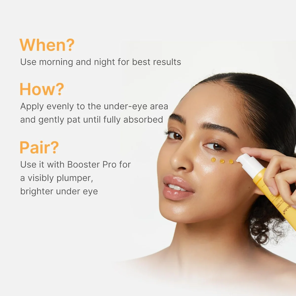 Medicube Kojic Acid Turmeric Vita Eye Gel Serum 30ml - Image 7