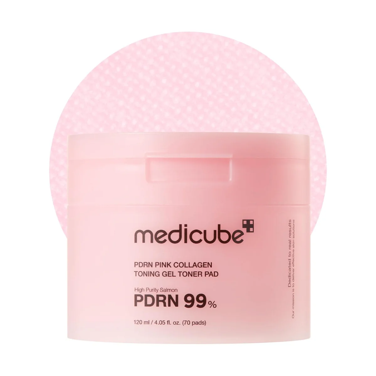 Medicube PDRN Pink Collagen Toning Gel Toner 70 Pads - Image 2