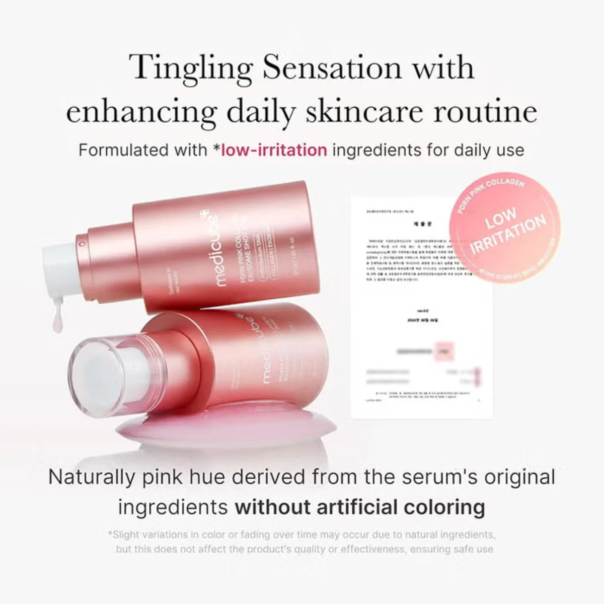 Medicube PDRN Pink Exosome Shot Serum 2000 30ml - Image 5