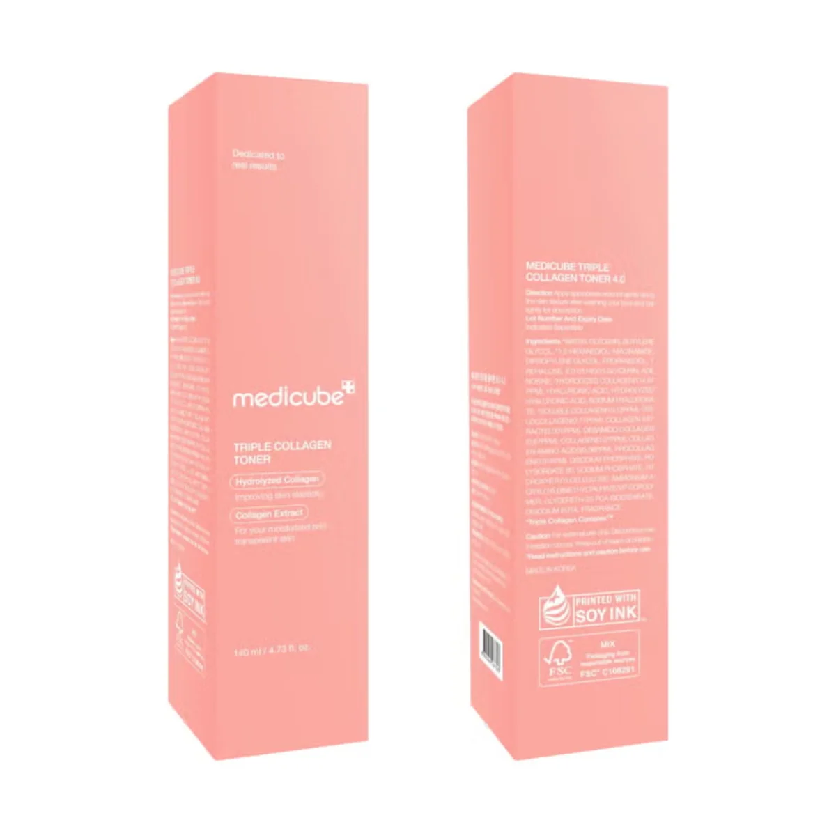 Medicube Triple Collagen Toner 4.0 140ml - Image 2