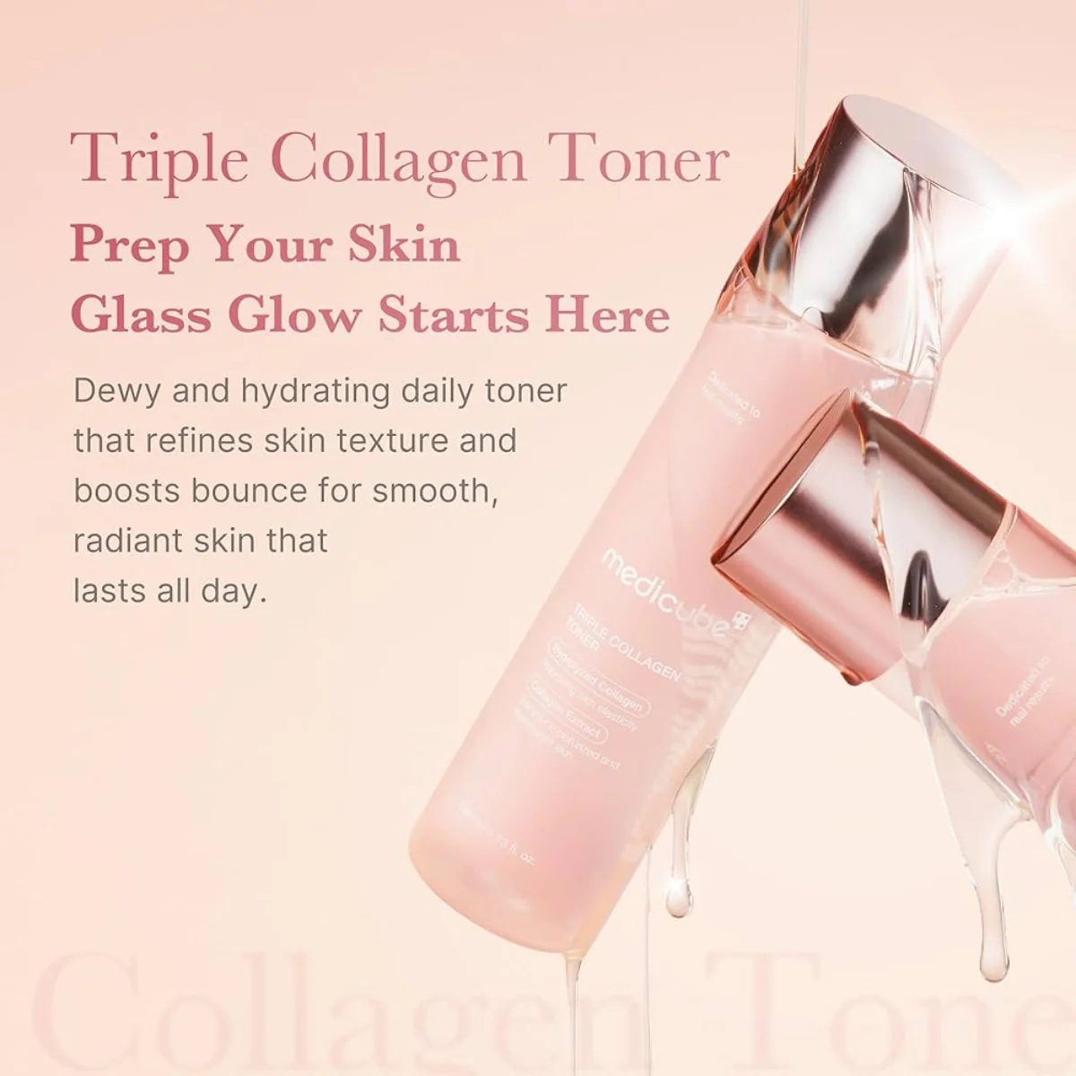 Medicube Triple Collagen Toner 4.0 140ml - Image 3