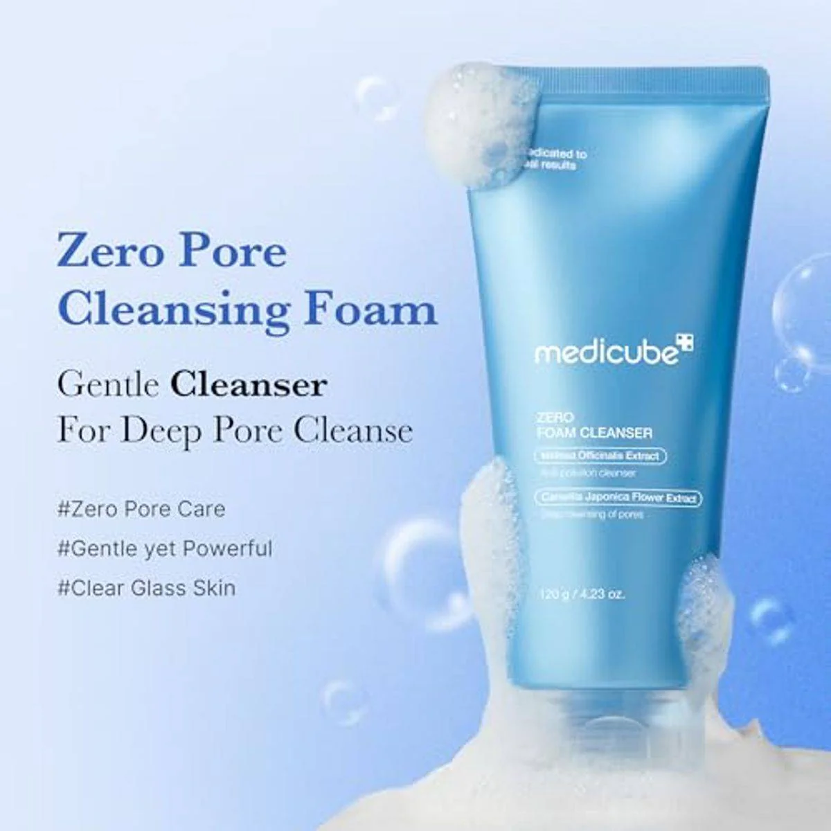 Medicube Zero Foam Cleanser 120ml - Image 8