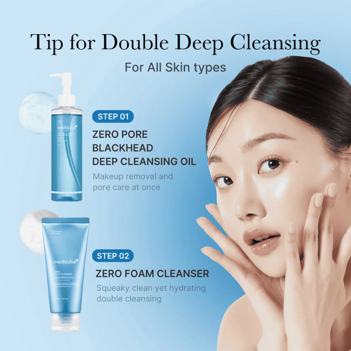 Medicube Zero Pore Blackhead Cleansing Oil 205ml - Image 2