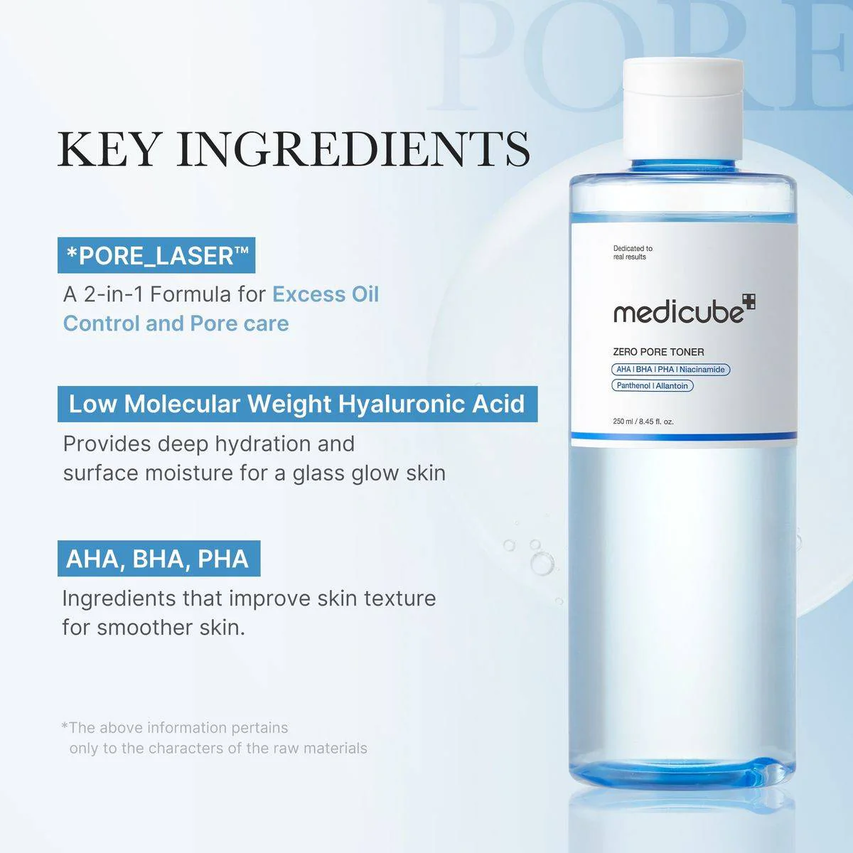 Medicube Zero Pore Toner 250ml - Image 7