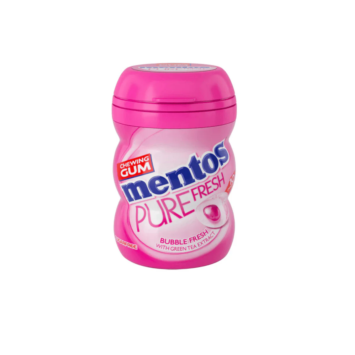 Mentos Nano Pure Fresh Chewing Gum Bubble Fresh 10 Pieces