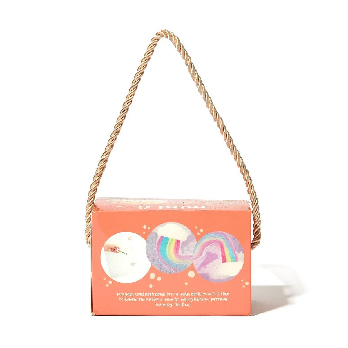Mini U Rainbow Cloud Bath Bombs 130g 3 Pack - Image 3