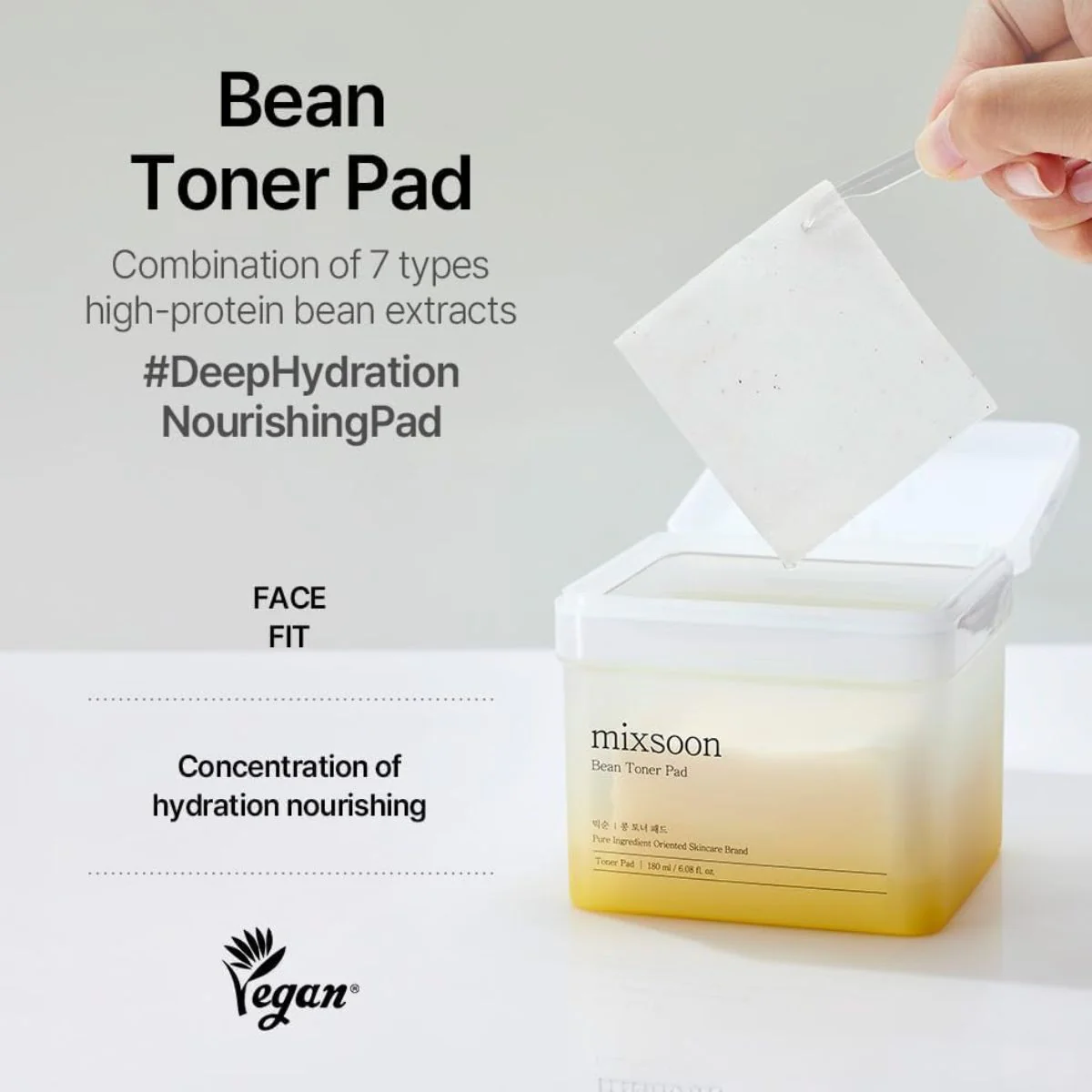 Mixsoon Bean Toner 70 Pads - Image 2