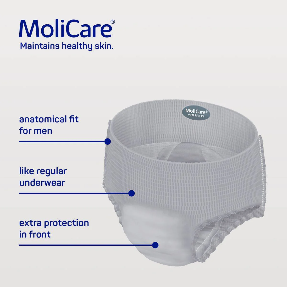 Molicare Premium Men Pants 7 Drops Medium 8 Pieces - Image 2
