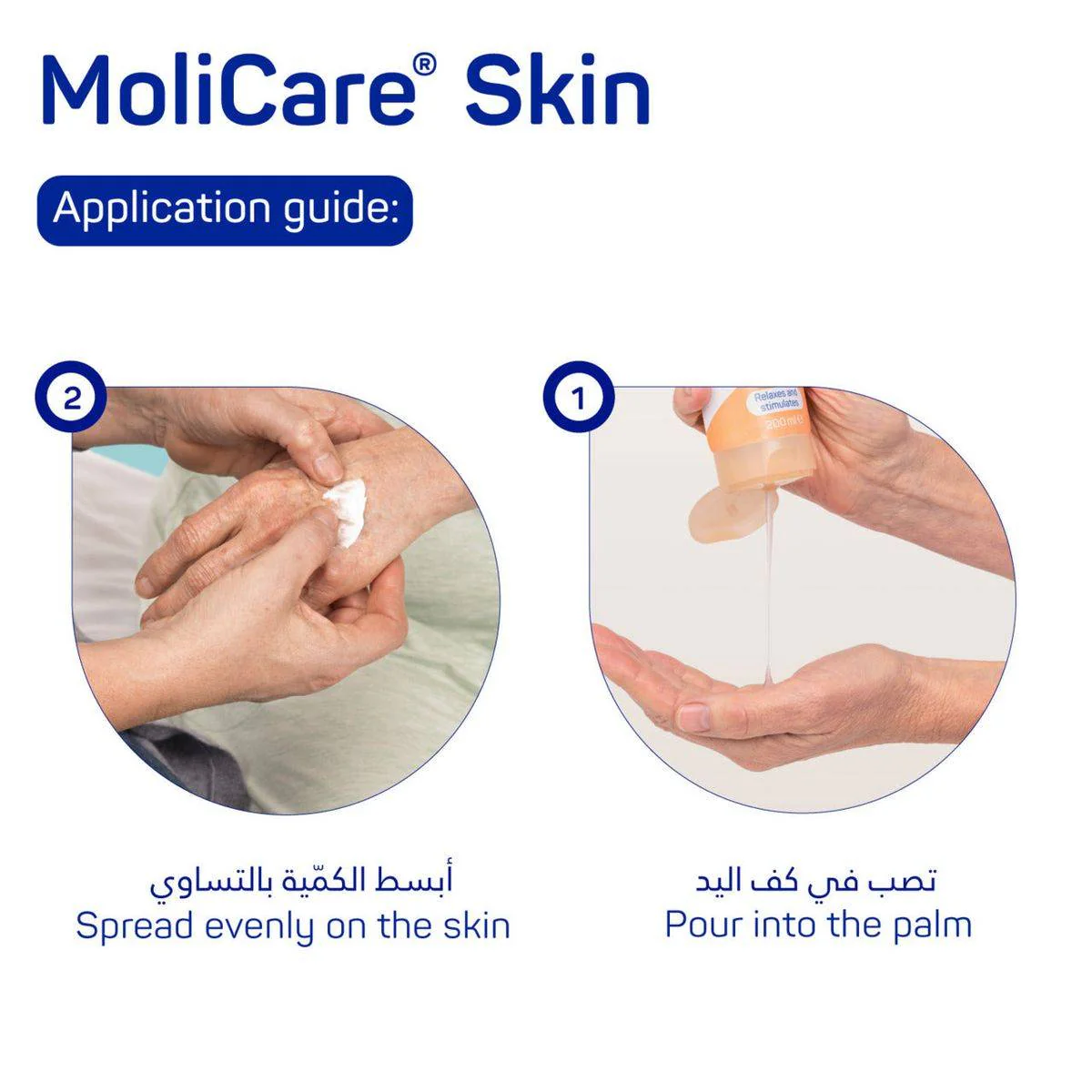 Molicare Skin Massage Gel 200ml - Image 4