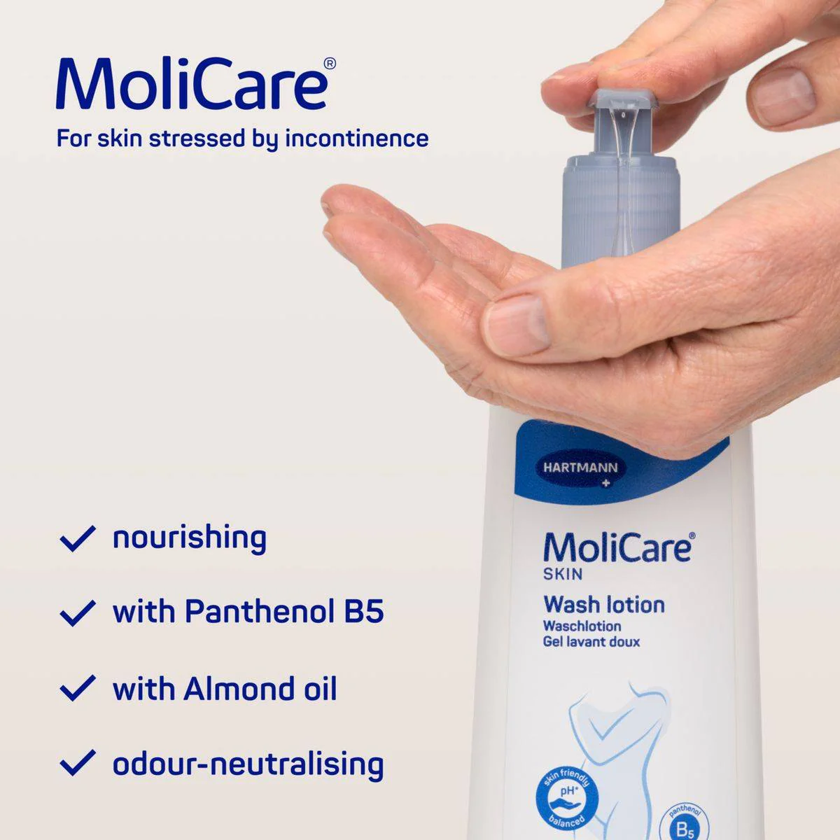 Molicare Skin Wash Lotion 500ml - Image 2