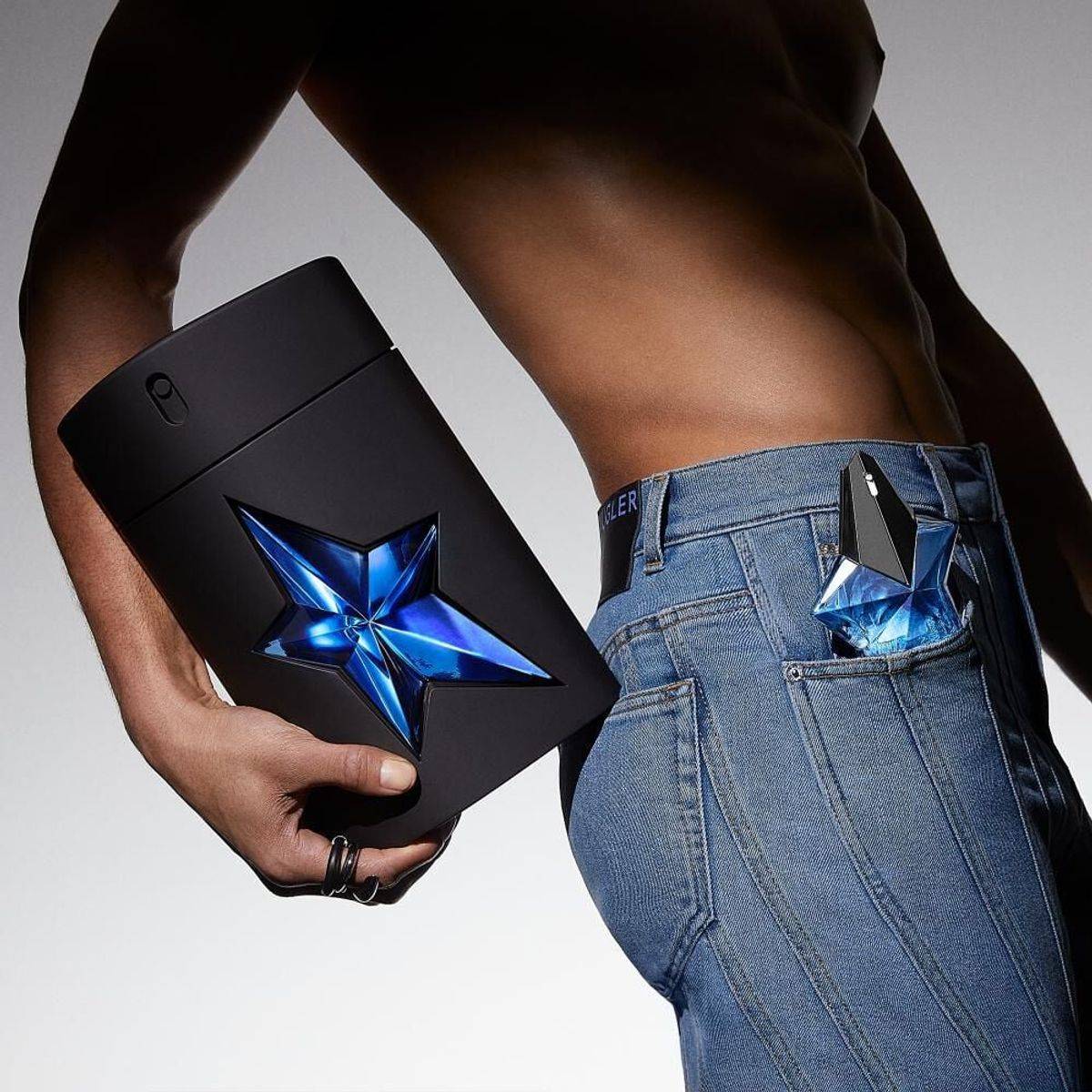 Mugler A Men Rubber Flask Eau de Toilette 100ml Refillable - Image 2