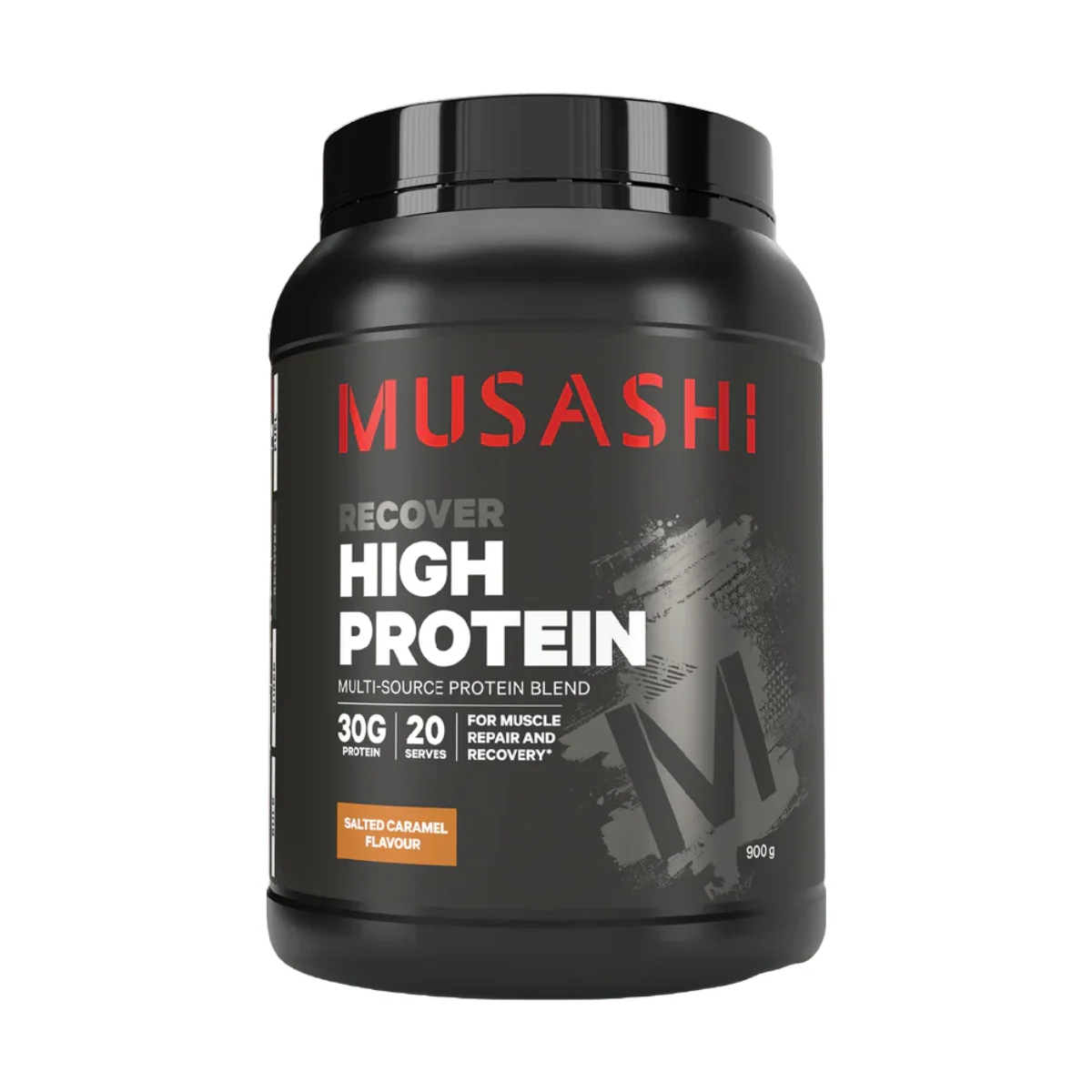 Musashi High Protein Salted Caramel 900g