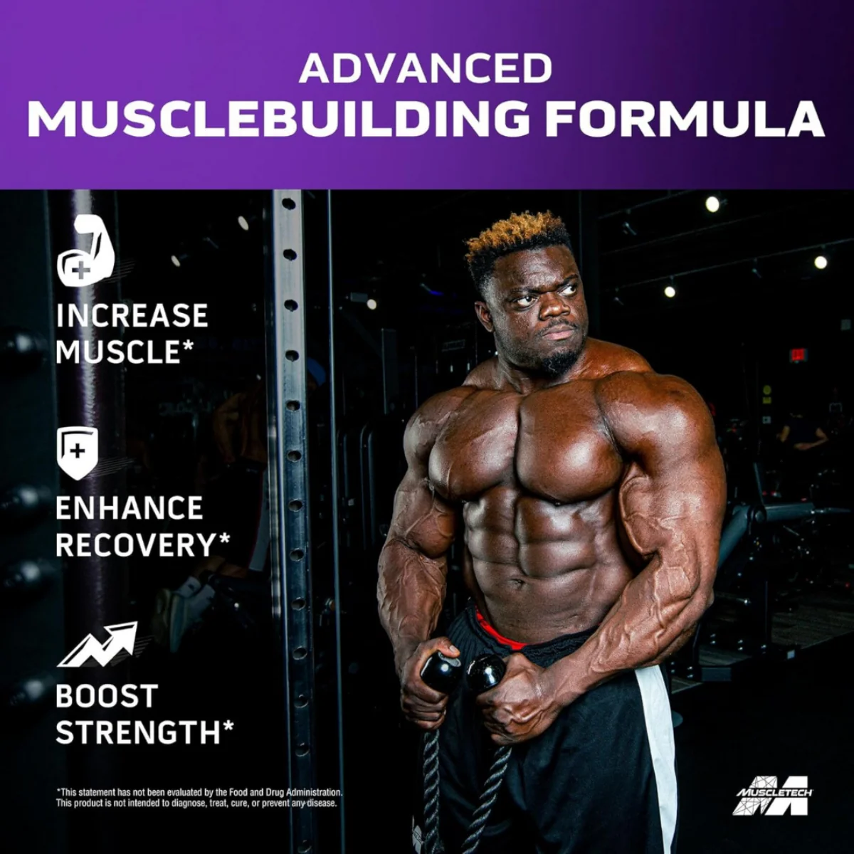 MuscleTech Mass Tech Extreme 2000 Triple Chocolate Brownie 2.72kg - Image 4