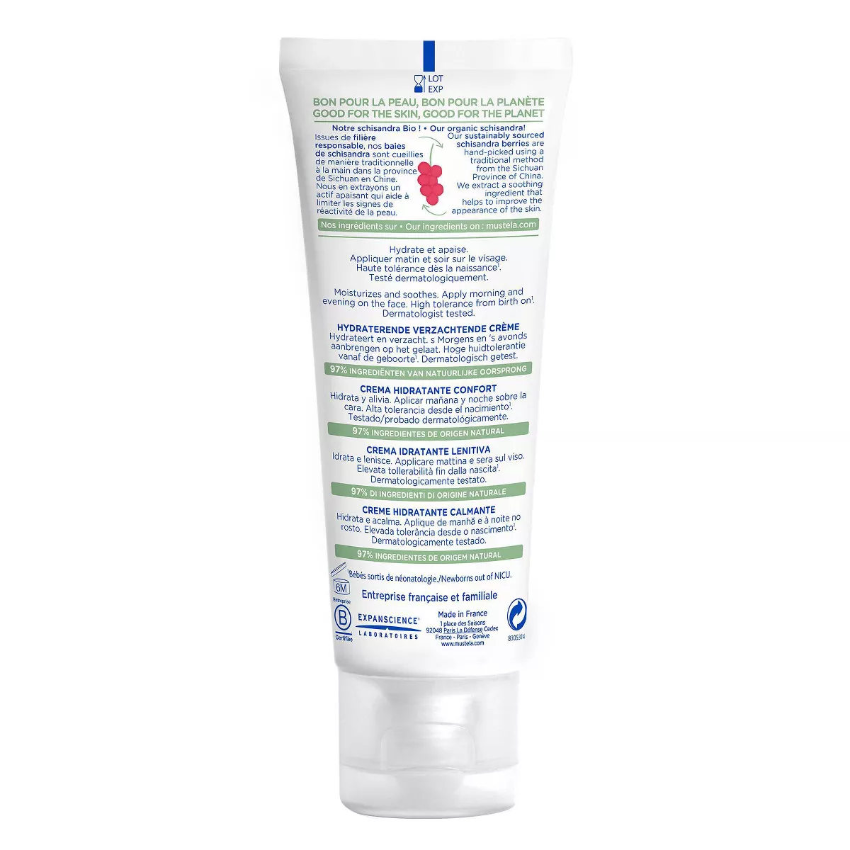 Mustela Baby Soothing Moisturizing Face Cream 40ml - Image 3