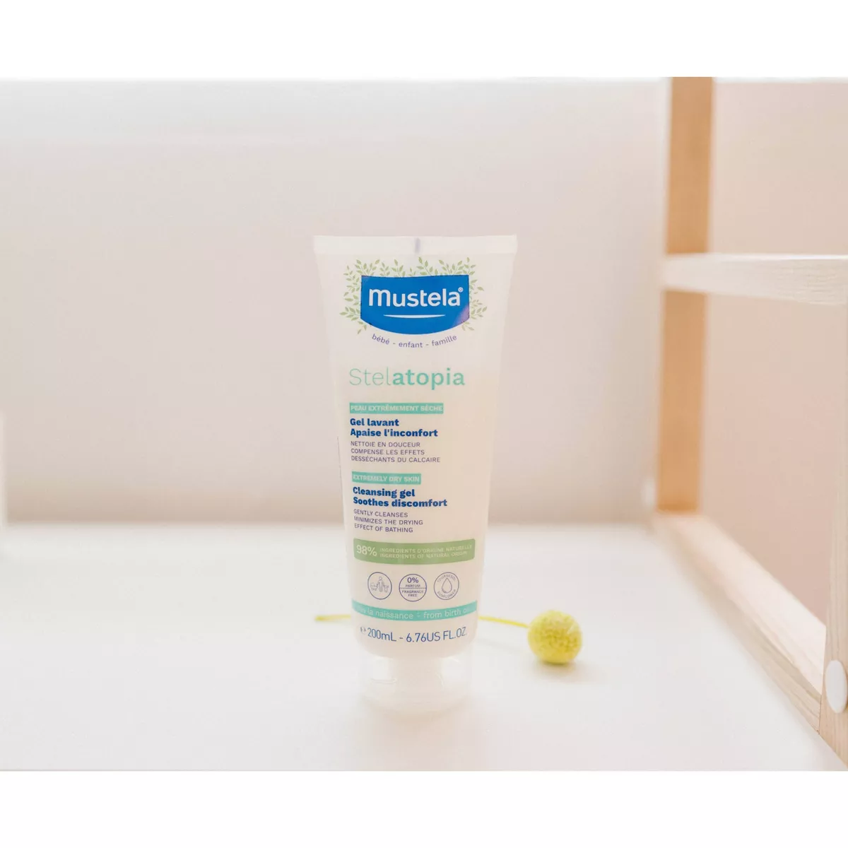 Mustela Baby Stelatopia Cleansing Gel 200ml - Image 3