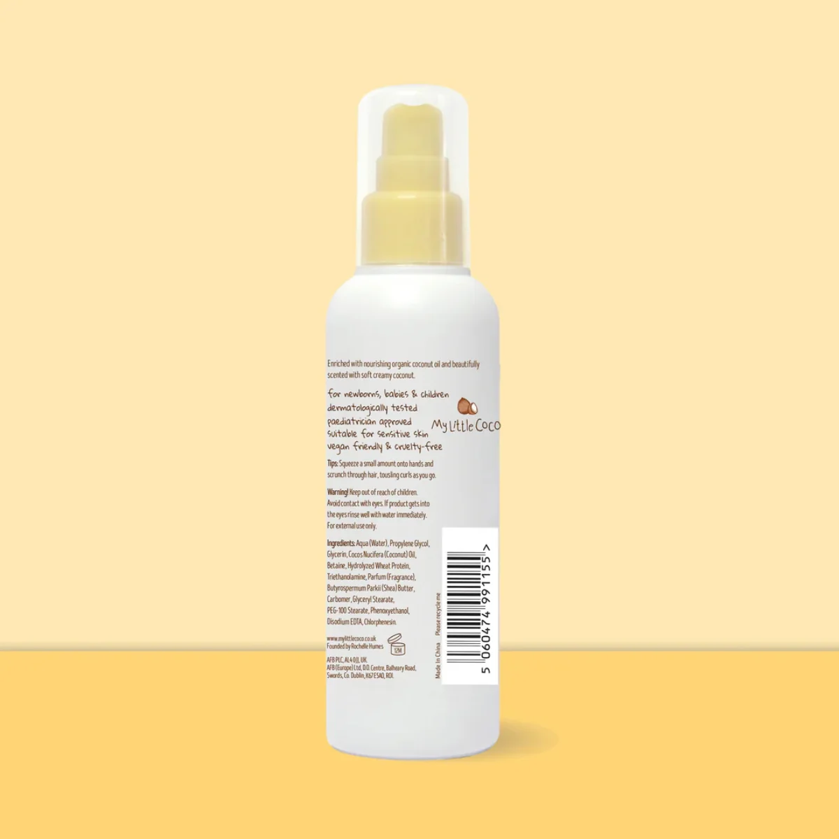 My Little Coco Baby Curling Custard Coconut 150ml - Image 3