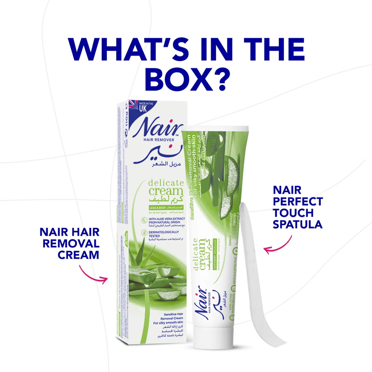 Nair Hair Removal Cream Delicate 110g - Image 4