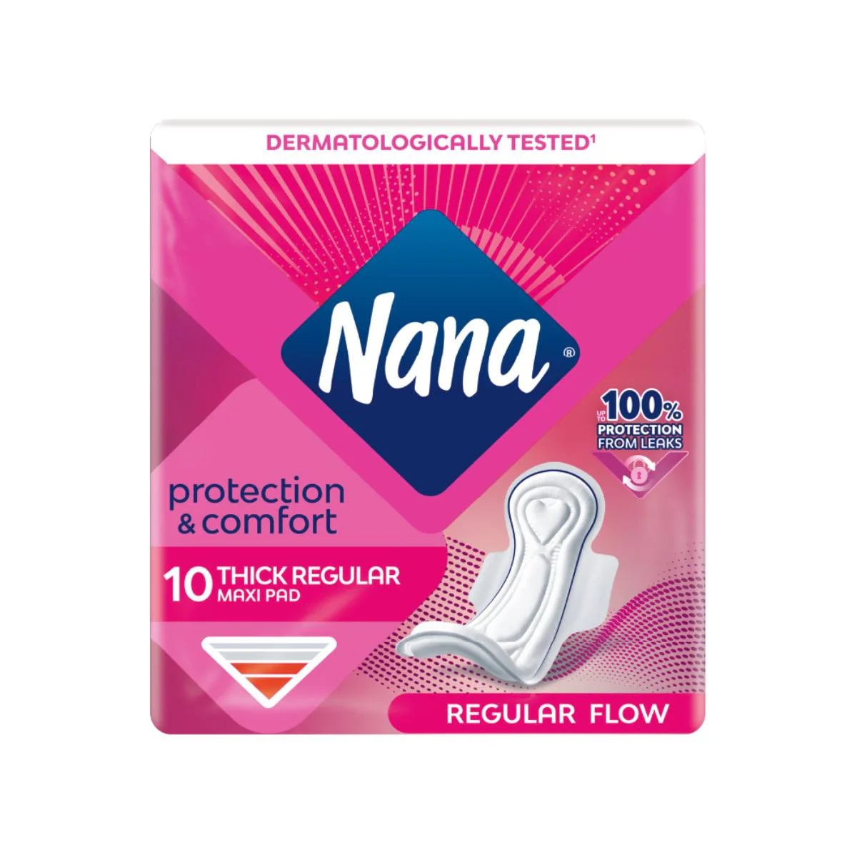 Nana Maxi Normal Wings 10 Pads - Image 2