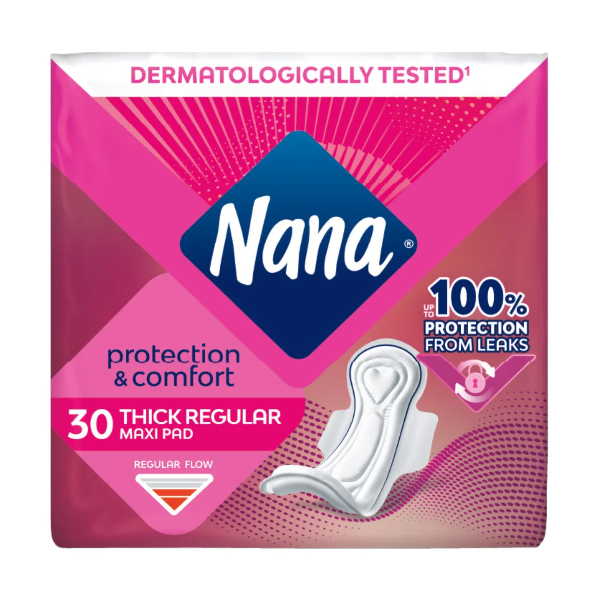 Nana Maxi Normal Wings 30 Pads