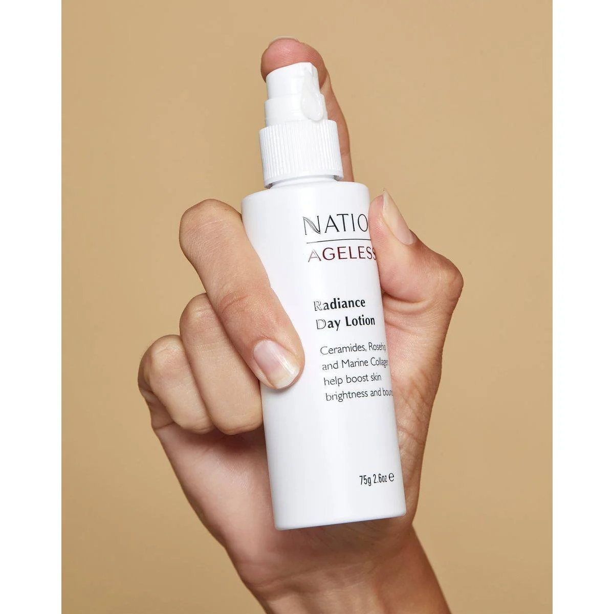 Natio Ageless Radiance Day Lotion 75g - Image 3
