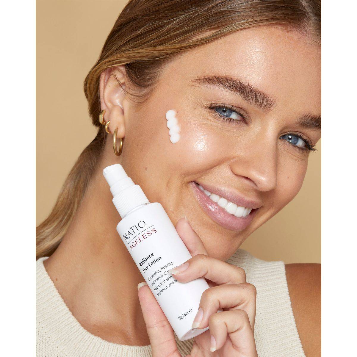 Natio Ageless Radiance Day Lotion 75g - Image 4