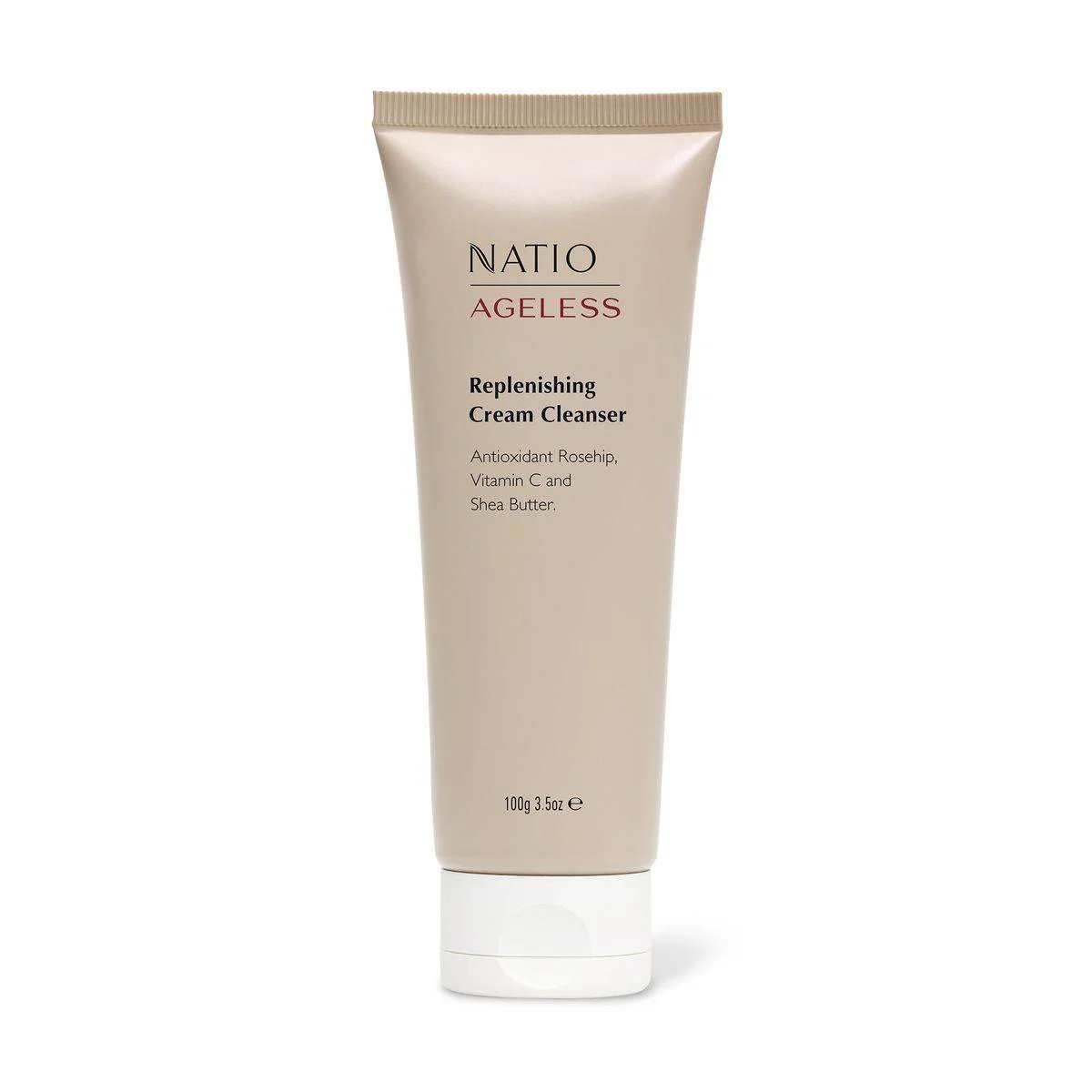 Natio Ageless Replenishing Cream Cleanser 100g