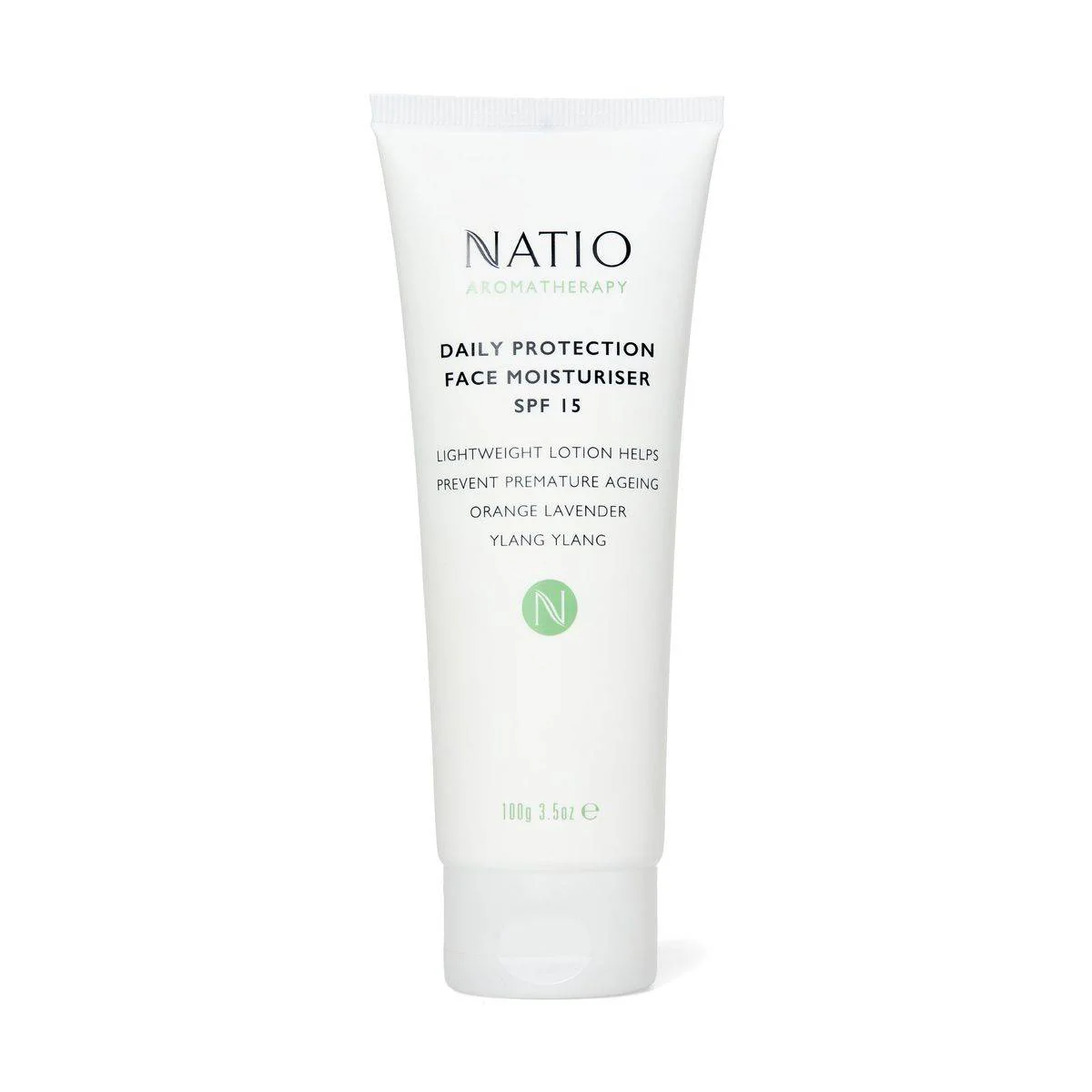 Natio Daily Protection Face Moisturiser SPF15 100g