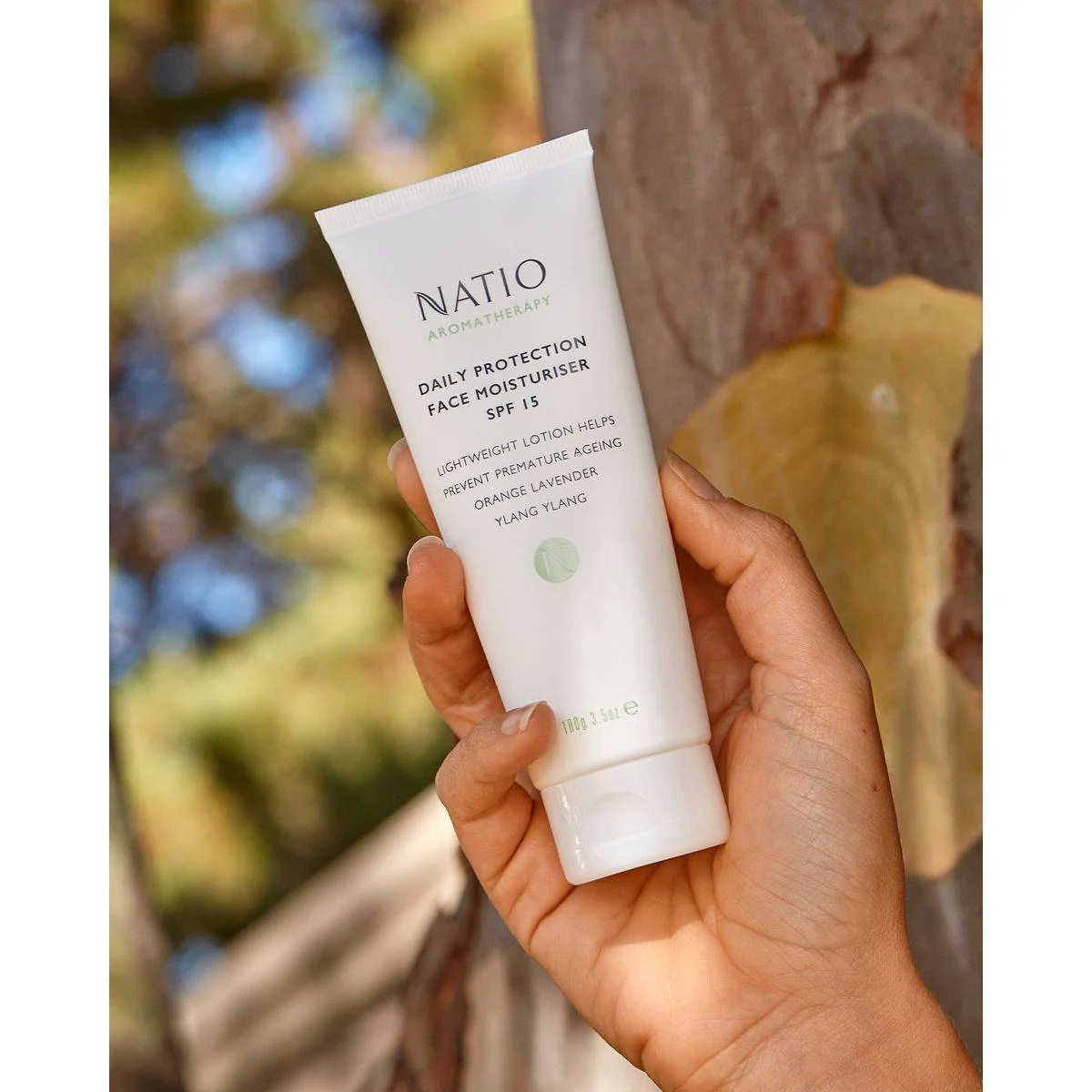 Natio Daily Protection Face Moisturiser SPF15 100g - Image 5