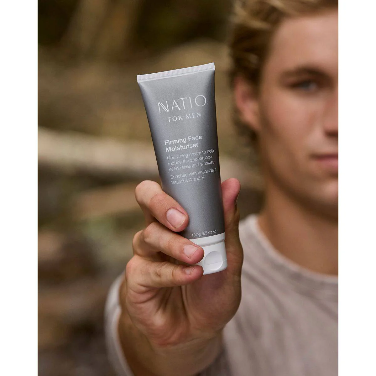 Natio for Men Firming Face Moisturiser 100g - Image 5
